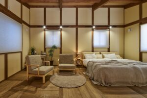 グリッドデザインの住宅
